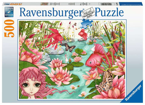 500-PIECE Minu's Pond Daydreams PUZZLE