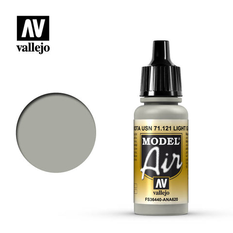 VALLEJO 17ml Light Gull Grey Model Air