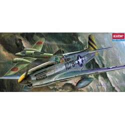 ACADEMY  1/72 P-51C Mustang Nose Art