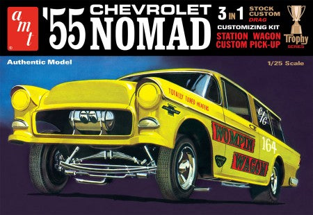 AMT 1955 Chevy Nomad Station Wagon Customizing Car Kit (3 in 1)