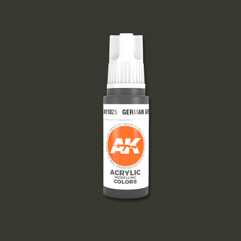 AKI German Grey 3G Acrylic Paint 17ml Bottle