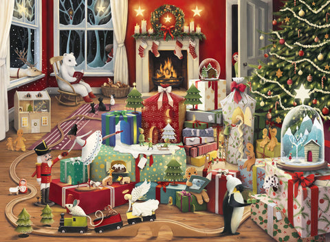 500-PIECE White Christmas PUZZLE