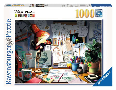 1000-PIECE The Artist's Desk PUZZLE