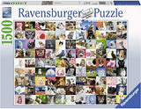 RAVENSBURGER 1500-PIECE 99 Cats PUZZLE