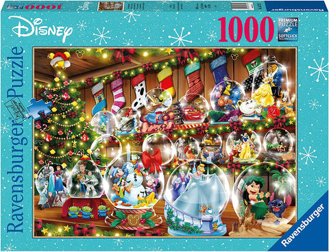 Disney Snow Globes Seasonal 1000 pc Puzzle