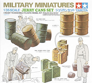 TAMIYA 1/35 Jerry Can Set