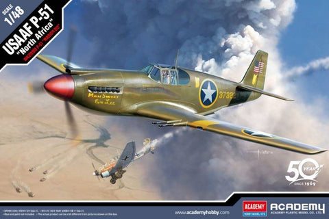 ACADEMY  1/48 P-51 NORTH AFRICA