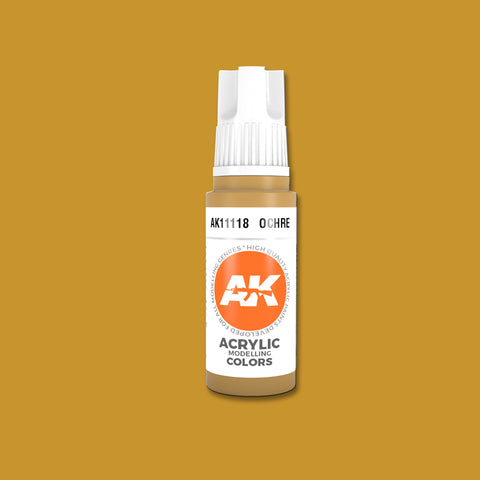 AKI Ocher 3G Acrylic Paint 17ml Bottle