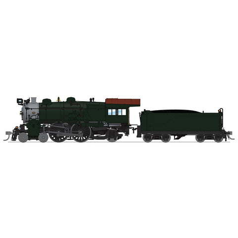 HO E6 STEAM LOCOMOTIVE 4-4-2 UNLETTERED