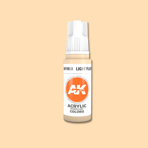 AKI Light Flesh 3G Acrylic Paint 17ml Bottle