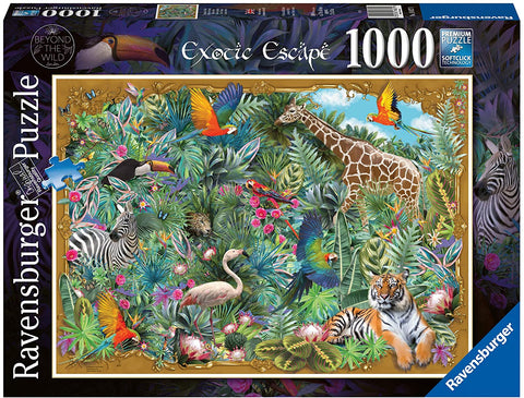 1000-PIECE Exotic Escape PUZZLE