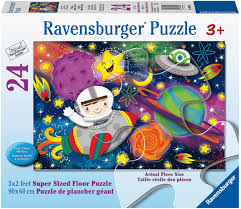 RAVENSBURGER 24-PIECE Space Rocket