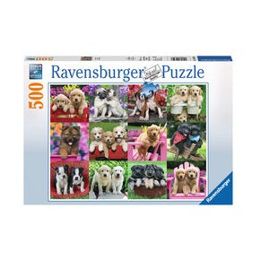 500-PIECE Puppy Pals PUZZLE